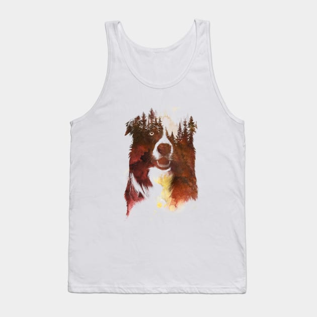 One Night In The Forest Tank Top by astronaut